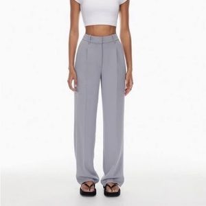 Aritzia effortless pants, ardoise, size 4